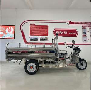 Personnalisé 1.8m Électrique 3 Roues Tricycle Ouvert Corps <span class=keywords><strong>Cargo</strong></span> Vélo pour Adultes Moto Electrique Tricycle pour Apsonic Électrique <span class=keywords><strong>Cargo</strong></span> - Product Image 5