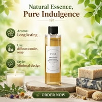 Huile parfumée 250 ml, parfum frais et propre, huile essentielle pour diffuseur, fabrication de bougies, savon, aromathérapie, parfum d'ambiance, vente en gros