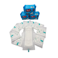 Serviettes hygiéniques jetables en coton A+ avec ailettes, protection anti-fuites et design respirant, absorption normale - Vente en gros