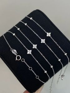 Xinfly 18K Gold Four Leaf <b>Clover</b> <b>Bracelet</b> Lucky Minimalist Jewelry for Women Hypoallergenic Dainty Design Perfect Gift for Her - Product Image 4