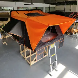 Kunden spezifisches Auto Dachzelt hart für Camping wasserdichte Doppels chicht zelte Hartschalen-Dach zelte für Neuseeland Markt