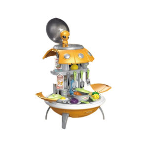 Ensemble de jouets d'imitation 3 en 1 UFO Supermarché Cuisine 	 Ensemble de jouets à crème glacée - Product Image 1