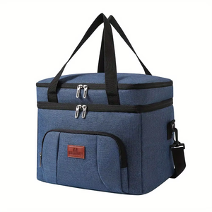 Sacoche de rangement étanche Grand <span class=keywords><strong>sac</strong></span> à lunch isotherme isolé pour préparation de <span class=keywords><strong>repas</strong></span> 27L <span class=keywords><strong>Sac</strong></span> à lunch isotherme pour hommes femmes adultes - Product Image 3