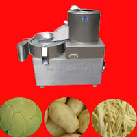 Éplucheur de pommes de terre trancheuse Machine bande bâtons coupe Machine manioc trancheuse pomme de terre nettoyage éplucheur Machine