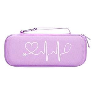 Prêt pour l'expédition Étui stéthoscope dur eva durable à impression <span class=keywords><strong>rose</strong></span> pour médecins Étui de rangement léger à fermeture éclair pour voyage - Product Image 2