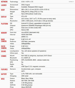 GSM-FIX per <span class=keywords><strong>Samsung</strong></span> Galaxy Tab un 10.5 nero wi-fi 32GB 10.5 "8MP Android <span class=keywords><strong>Tablet</strong></span> T595 - Product Image 6