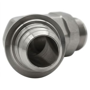 Codo de manguera de acero de 90 grados con rosca NPT/BSP macho, fabricación OEM personalizada - Product Image 3