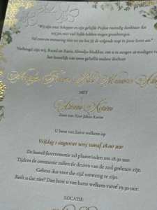 Invitaciones de boda con borlas para fanáticos de lugar de lámina de oro blanco, tarjeta de invitación de diseño de papel Einladungskarten Hochzeit De Mariage personalizada - Product Image 6