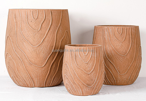 Pots à fleurs vintage de qualité supérieure, personnalisés, légers, pour intérieur/extérieur, avec trous de drainage, pot vintage - Product Image 6