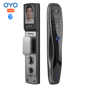 Oyo thương mại Xây Dựng Kỹ thuật số tuya ttlock wifi thông minh khóa cửa 3D mặt mở khóa nhận dạng vân tay khóa cho cửa nhôm - Product Image 1
