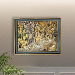 Vincent Van Gogh của sinh sản máy bay lớn cây Ấn Tượng phong cảnh vải in kỹ thuật số thân thiện với môi trường nghệ thuật in khung - Product Image 3