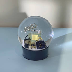 <span class=keywords><strong>Globo</strong></span> di Neve Natalizio di Lusso Personalizzato all'Ingrosso - Sfera d'Acqua in Cristallo ABS e Resina, Ornamento Souvenir Brandizzato per Regalo - Product Image 5