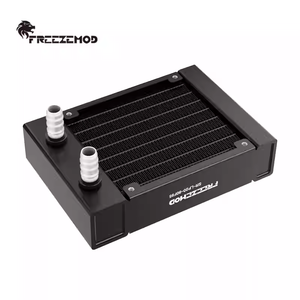 Radiateur en aluminium de 80 mm pour refroidissement liquide d'ordinateur, petit dissipateur thermique, conforme ROHS, modèle SR-LP20-80F95 / SR-LP20-80G14, matériau aluminium A - Product Image 1