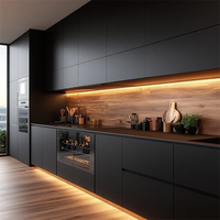 CBMmart lemari dapur kontemporer, furnitur Desain Interior kabinet dapur Modular