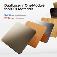 Máquina de Grabado Láser de Escritorio LP4, Diodo de 10W, IR de 2W, 20% de Descuento, Máquina de Marcado Láser Portátil para Pequeñas Empresas, Personalización de Regalos