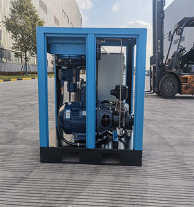 LY-30AZ 30hp/22kw 8 बार चिकनाई पोर्टेबल स्क्रू एयर कंप्रेसर पंप 220v गैस पावर एयर इंजन मोटर असर टैंक - Product Image 2