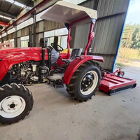 Tracteur agricole compact 25-100 CV, tondeuse à gazon 3 points à prise de force, tondeuse à herbe à vendre