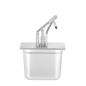 Dispenser per Bevande HENDI GN 1/4 270x165mm con Coperchio per Contenitori GN - Product Image 1