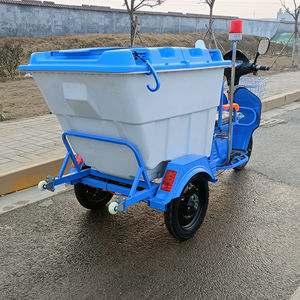 Véhicule de nettoyage électrique à trois roues, véhicule de transport et de stockage des déchets pour propriétés résidentielles, véhicule de collecte des déchets - Product Image 3