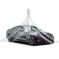 Nouveauté 2024 - Film de protection de peinture pour voiture transparent anti-rayures auto-réparateur 10MIL - Film protecteur brillant en TPU PPF