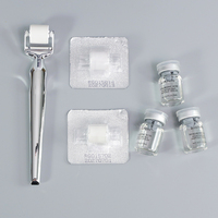 Nouveau design élégant : Kit de système de rouleau cutané micro-soluble à 9500 micro-points avec ampoules de sérum pour le visage
