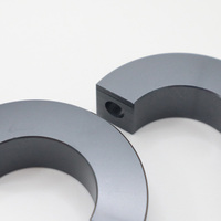 Outils de coupe haute performance, prototypage rapide, service d'anodisation grise, pièces usinées CNC, pièces circulaires en aluminium, fabrication métallique