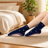 Chaussettes de Pilates antidérapantes à grip sur les orteils, chaussettes de yoga OEM à marque privée pour femmes, vente en gros pour studios de barre