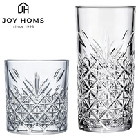 Verres à whisky et à cocktail en verre, gravure personnalisée, style Old Fashioned, base ronde lourde, fabriqués à la machine, pour bars à whisky et fêtes