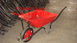 รถเข็นสาลี่สำหรับก่อสร้างในสวนล้อมีล้อ WB3800น้ำหนัก100กก. - Product Image 5