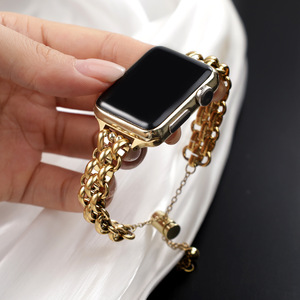 Correa de Reloj de Acero Inoxidable Premium Upro para Apple Watch Series 11 10 9 8 SE, Brazalete de Joyería Metálica de Lujo para iWatch - Product Image 4