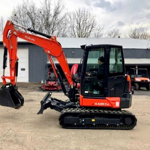 รถขุดขนาดเล็ก Kubota 3 ตัน แบบตีนตะขาบ รถขุดไฮดรอลิกขนาดกะทัดรัดสำหรับขาย - Product Image 1