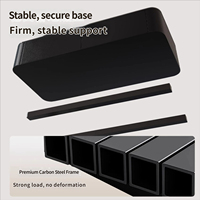Ensemble de table basse en verre Starlight de style italien, meuble TV, écologique, durable, moderne, haut de gamme, meubles de salon, petit modèle