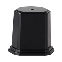 Base de trophée noire de haute qualité et durable, style sportif, accessoires pour trophées en plastique AD09 pour salons de coiffure et instituts de beauté