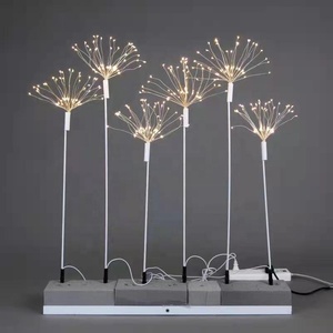 Fournitures d'usine 6 têtes LED feu d'artifice route phares blanc chaud étoilé lampadaire pour accessoires de mariage décoration de scène de fête - Product Image 5