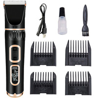 Kit de Toilettage Robuste pour Animaux de Compagnie – Tondeuse Électrique Silencieuse Sans Fil pour Chiens et Chats de Grande Taille