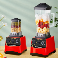 Mixeur à smoothies 400W puissant pour usage domestique et hôtelier, avec moteur 100% cuivre et lames en acier inoxydable