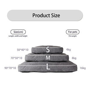 C4P - Cojines Rectangulares Ecológicos para Perros al por Mayor, Nueva Llegada, Cama de Lujo para Perros con Embalaje de Cartón - Product Image 6