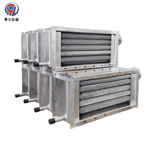Intercambiador de Calor Industrial de Tubos Aletados, Enfriador de Aire de Aluminio Compatible con Aceite, Ahorro de Energía - Product Image 5
