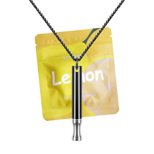 Desintoxicación <span class=keywords><strong>de</strong></span> tabaco Mini You Mint Best Whistle Path Aid Quick Quitar fumar producto herramientas Stop Relief Anti Smoking Stick Air Necklace - Product Image 1