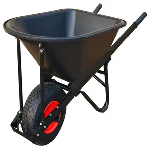 Wheelbarrow Plastic Poly Tray 100L große rad 6.50 -- 8 für Australia