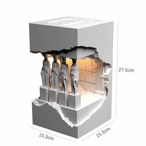 Support <span class=keywords><strong>de</strong></span> <span class=keywords><strong>bougie</strong></span> d'encens personnalisé du Temple d'Athéna, lampe murale encastrée en gypse, lampe d'ambiance à cire fondue, <span class=keywords><strong>chauffe</strong></span>-<span class=keywords><strong>bougie</strong></span> - Product Image 6