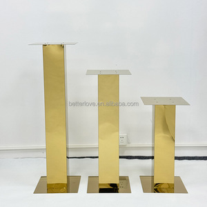 Hiện đại thép không gỉ hoa thiết bị Bảng trang trí đám cưới centerpieces đạo cụ Đảng đường hướng dẫn cho các sự kiện đám cưới - Product Image 4