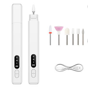 Kit professionnel de polissage électrique pour ongles, embouts de perceuse à ongles, lime à éliminer les peaux mortes, lime à poncer pour manucure et pédicure - Product Image 1