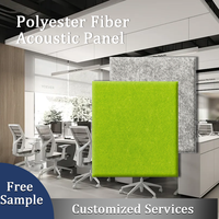 Panneaux acoustiques 9MM, 100% polyester PET, panneaux en feutre, absorption acoustique, respectueux de l'environnement, panneaux acoustiques muraux