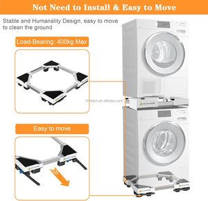 Adjustable Base <b>Washing</b> <b>Machine</b> Stand Movable Refrigerator <b>Washing</b> <b>Machine</b> Stand with Wheels Suitable for Moving Furniture - Product Image 5
