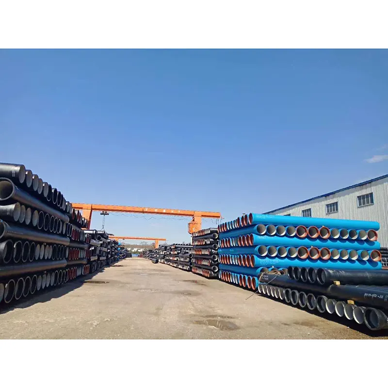 Ductile Iron Pipes Prices Factory Price En545 En598 Ductile Iron Pipe Push-on Joint 6m/5.7m Ductile Cast Iron Pipes For Sewage Water