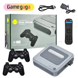 Vendita all'ingrosso tv box gioco-Console doppia del videogioco delle Console 4K di gioco del sistema TV per PS1/NES/SFC la Pro scatola di gioco eccellente della Console X G7 128GB 10000 gioca