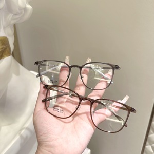 โคโซ อูเล็ตม์ 1175 กรอบแว่นตาทรงสี่เหลี่ยม เลนส์เรซิ่น น้ำหนักเบา แบบเต็มกรอบ แว่นตาสำหรับทุกเพศ สำหรับนักเรียนและสวมใส่ในชีวิตประจำวัน - Product Image 1