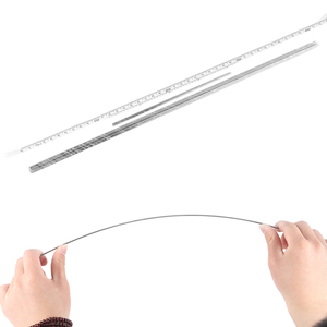 Brochettes de barbecue rondes réutilisables de qualité commerciale en titane de 15,7 pouces pour griller la <span class=keywords><strong>viande</strong></span>, les kebabs et la cuisson en extérieur - Product Image 5