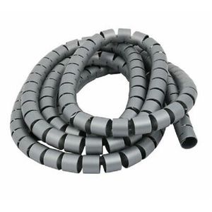 Gaine de câble spirale grise 20 mm x 2,5 m pour la protection des câblages électriques - Product Image 1